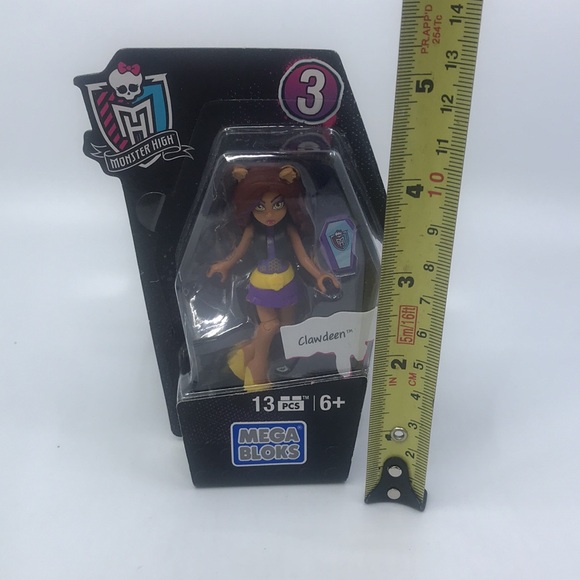 Monster High Mega Blocks Series 3 Clawdeen Still Sealed Please Read - Picture 5 of 6